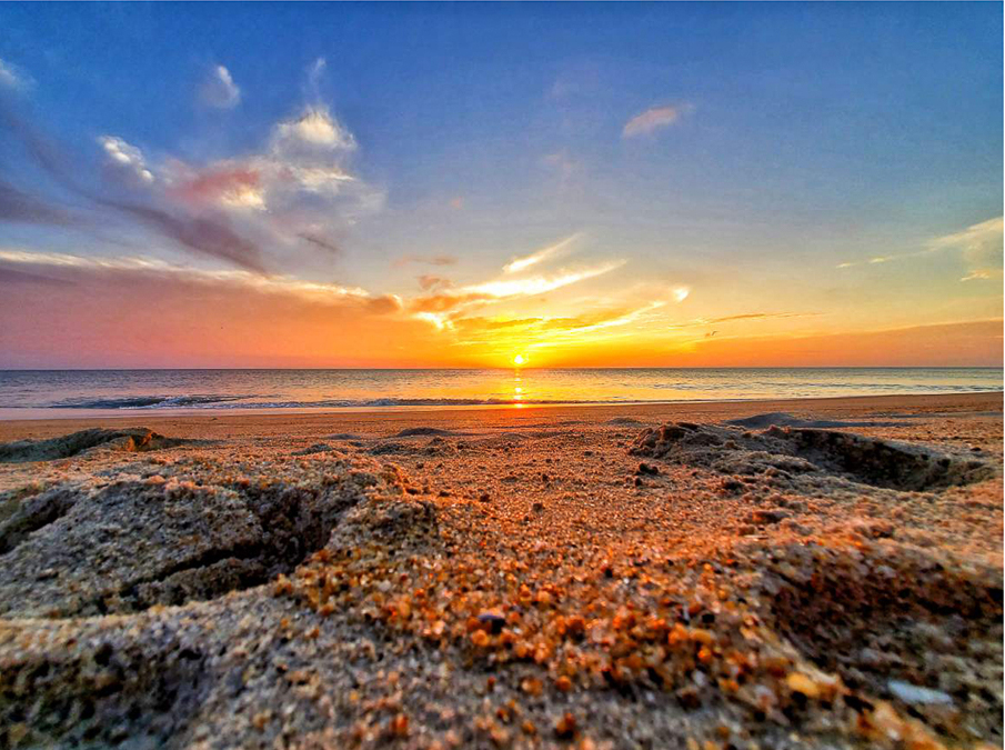 Beach Sunset Foreground