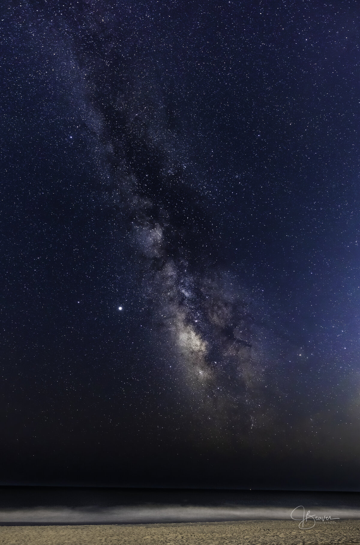 Milky Way Over the Shore