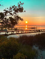 Marsh Dock at Sunset