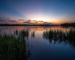 Last Light at Queen's Creek
