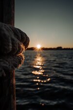 Sunstar on the Dock Line