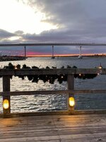Holiday Lights on the Dock