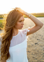 Golden Hour Portrait in the Marsh