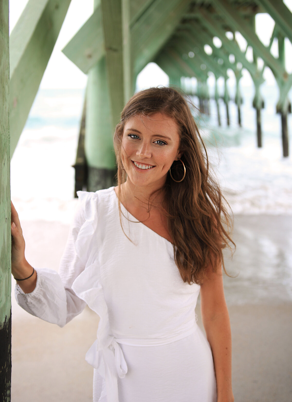 Portrait Beneath the Pier