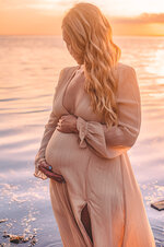Golden Hour Maternity Portrait