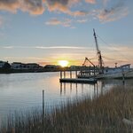 Shrimp Boat at Sundown