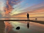Reflection Pool at Sunset