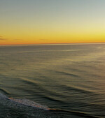 Molten Horizon at Sunset