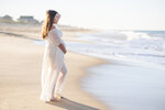 Maternity Walk on the Shore