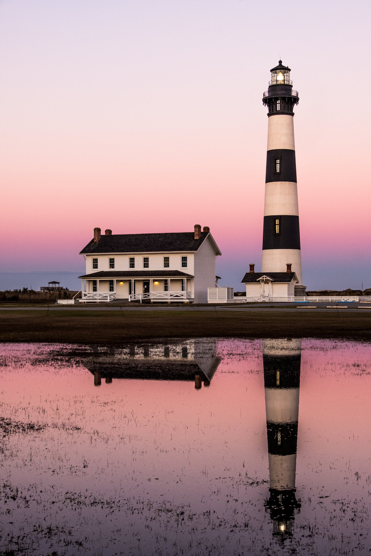 Bodie Island Lighthouse at Twilight