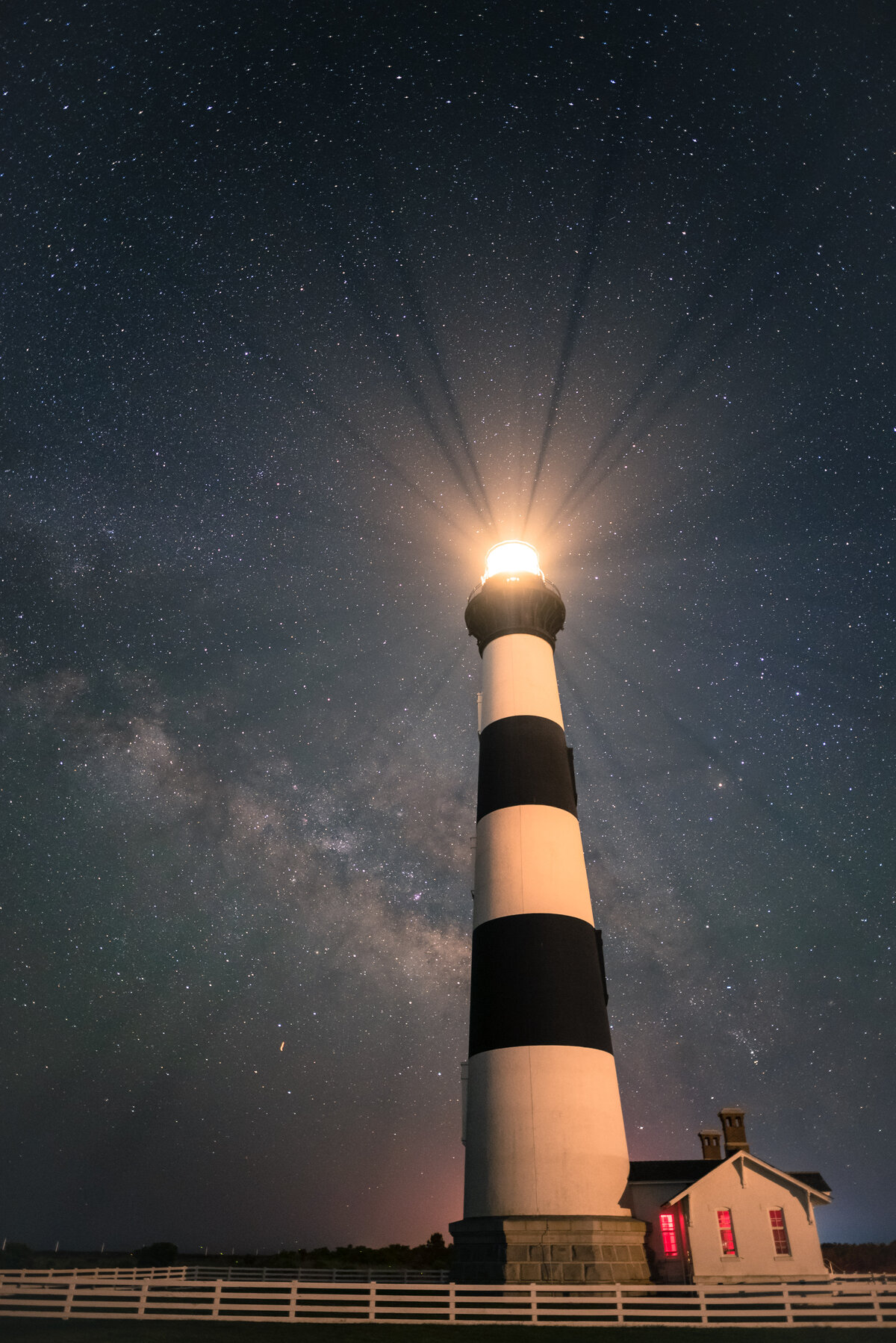 Bodie Island Lighthouse Under the Milky Way