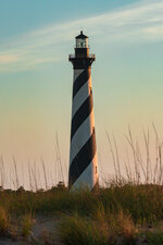 Cape Hatteras Lighthouse at Dusk