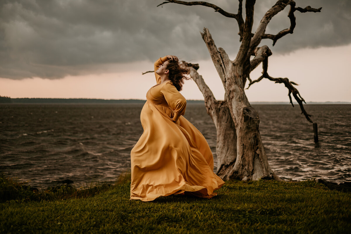 Windswept by the Sound