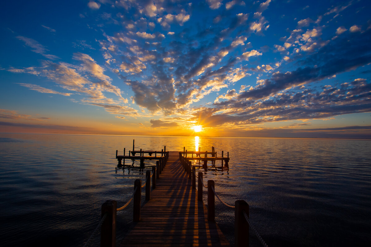 Dock at Daybreak