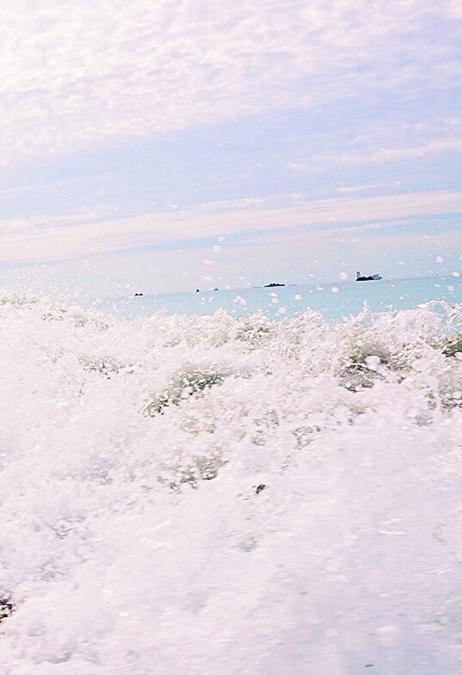 Breaking Wave at the Point