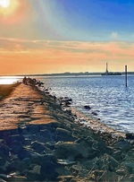 Sunset Over the Jetty