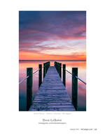 Roped Dock at Twilight