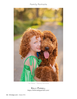 Girl and Her Goldendoodle