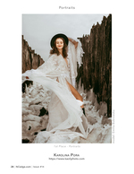 Lace Gown Among the Pilings