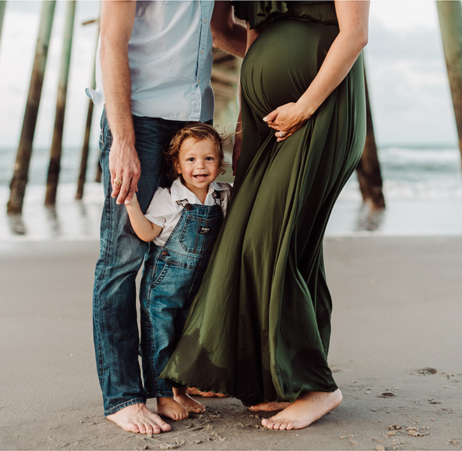 Family Under the Pier
