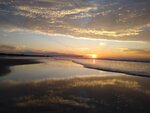 Pier Reflections at Sunset