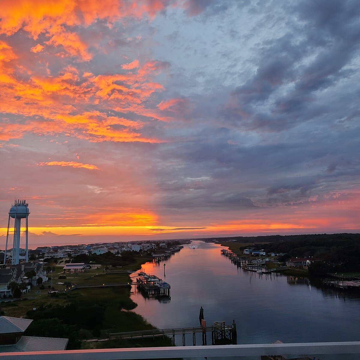 Sunset on the Waterway