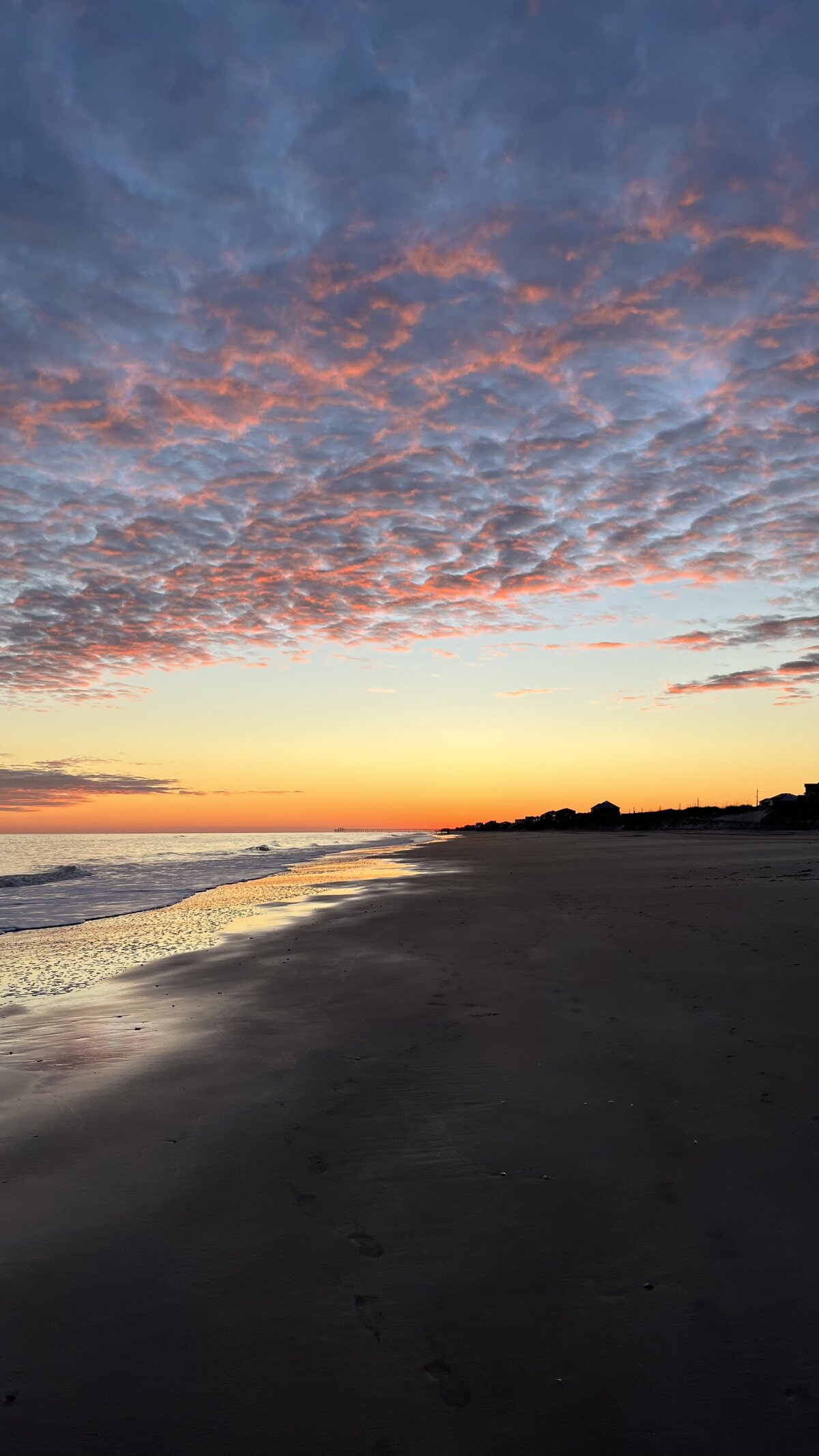 Sunset at North Topsail