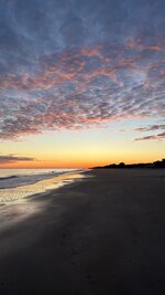 Sunset at North Topsail