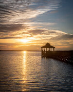 Gazebo Sunset