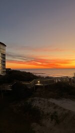 Sunrise at North Topsail